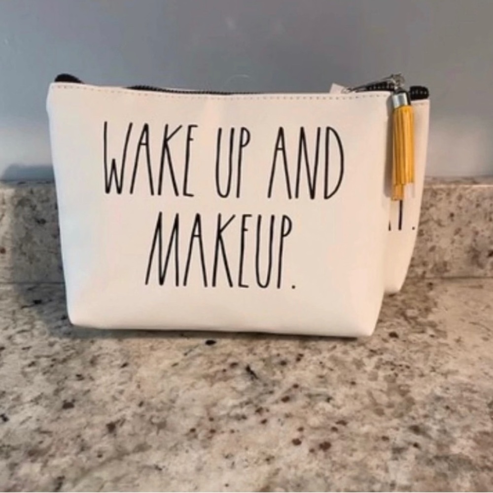 Rae Dunn Makeup Pouches - Set of 2